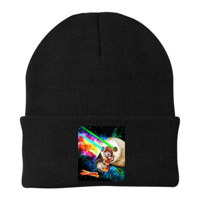 Space Hunger Dinner In Space Sloth Laser Pizza Beanie