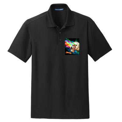 Space Hunger Dinner In Space Sloth Laser Pizza Dry Zone Grid Polo