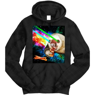 Space Hunger Dinner In Space Sloth Laser Pizza Tie Dye Hoodie