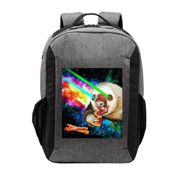 Space Hunger Dinner In Space Sloth Laser Pizza Vector Backpack