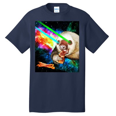 Space Hunger Dinner In Space Sloth Laser Pizza Tall T-Shirt