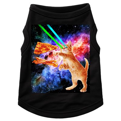 Space Hunger Flying Cat Pizza Bacon1 Doggie Tank