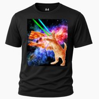 Space Hunger Flying Cat Pizza Bacon1 Performance Shirt