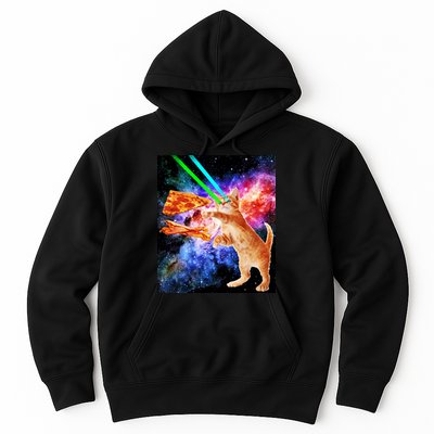 Space Hunger Flying Cat Pizza Bacon1 Hoodie