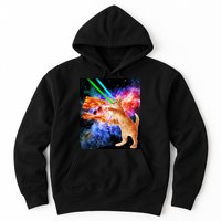 Space Hunger Flying Cat Pizza Bacon1 Hoodie
