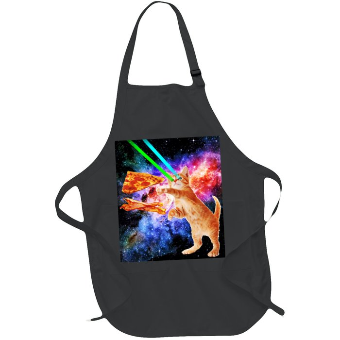 Space Hunger Flying Cat Pizza Bacon1 Apron