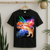 Space Hunger Flying Cat Pizza Bacon1 T-Shirt