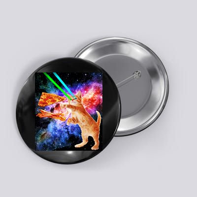 Space Hunger Flying Cat Pizza Bacon1 Button