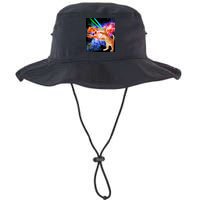 Space Hunger Flying Cat Pizza Bacon1 Bucket Hat