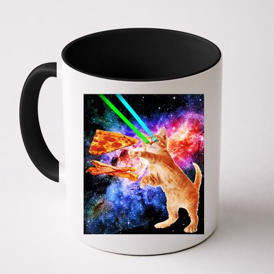 Space Hunger Flying Cat Pizza Bacon1 Mug