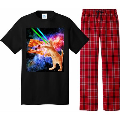 Space Hunger Flying Cat Pizza Bacon1 Pajama Set