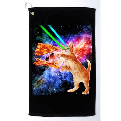 Space Hunger Flying Cat Pizza Bacon1 Golf Towel