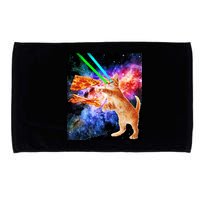Space Hunger Flying Cat Pizza Bacon1 Microfiber Hand Towel