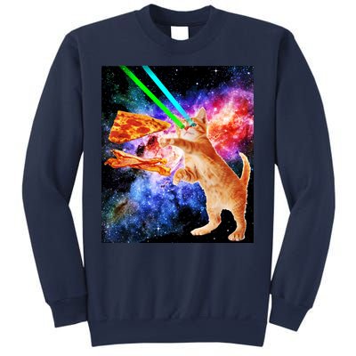 Space Hunger Flying Cat Pizza Bacon1 Sweatshirt