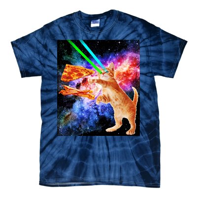 Space Hunger Flying Cat Pizza Bacon1 Tie-Dye T-Shirt