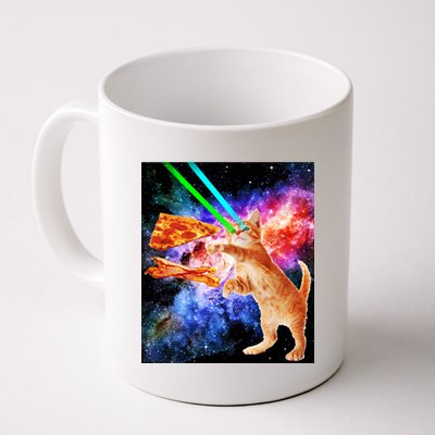 Space Hunger Flying Cat Pizza Bacon1 Coffee Mug