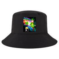 Space Hunger Irish in Space Rainbow Laser Cool Comfort Performance Bucket Hat
