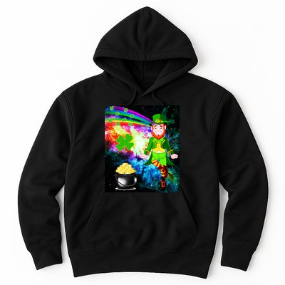 Space Hunger Irish in Space Rainbow Laser Hoodie