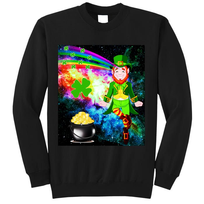 Space Hunger Irish in Space Rainbow Laser Sweatshirt