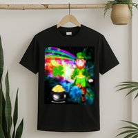 Space Hunger Irish in Space Rainbow Laser T-Shirt