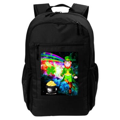 Space Hunger Irish in Space Rainbow Laser Daily Commute Backpack