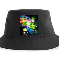Space Hunger Irish in Space Rainbow Laser Sustainable Bucket Hat