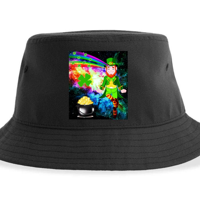 Space Hunger Irish in Space Rainbow Laser Sustainable Bucket Hat