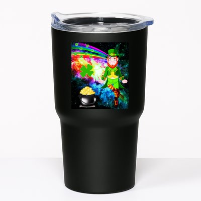 Space Hunger Irish in Space Rainbow Laser Tumbler