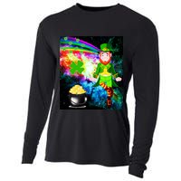 Space Hunger Irish in Space Rainbow Laser Cooling Performance Long Sleeve Crew