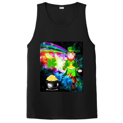 Space Hunger Irish in Space Rainbow Laser PosiCharge Competitor Tank