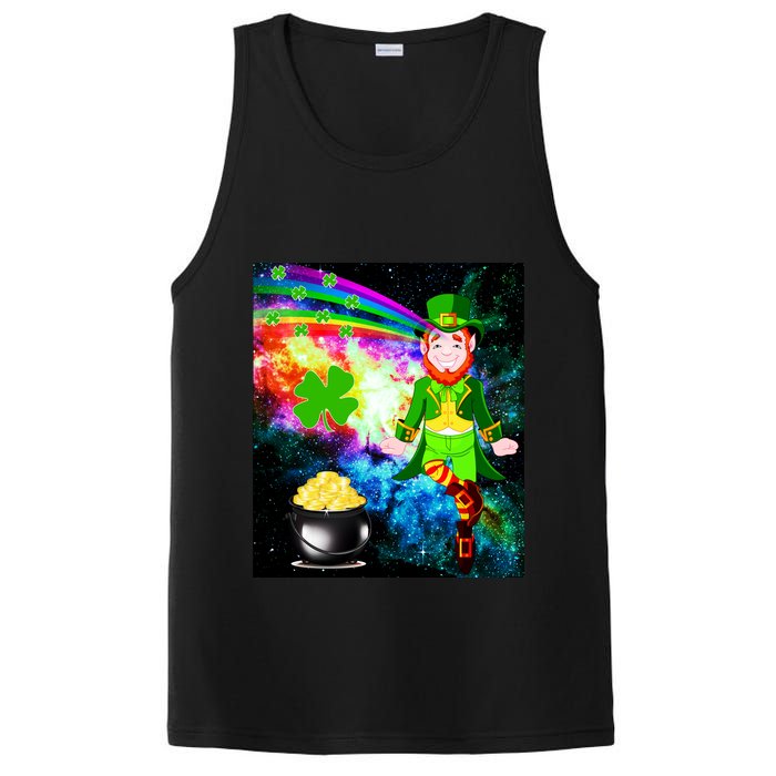 Space Hunger Irish in Space Rainbow Laser PosiCharge Competitor Tank