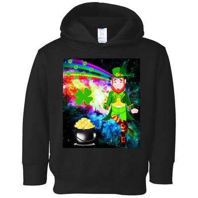 Space Hunger Irish in Space Rainbow Laser Toddler Hoodie