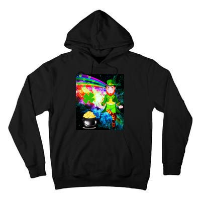 Space Hunger Irish in Space Rainbow Laser Tall Hoodie