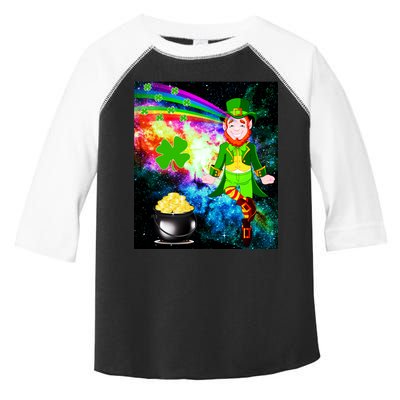 Space Hunger Irish in Space Rainbow Laser Toddler Fine Jersey T-Shirt