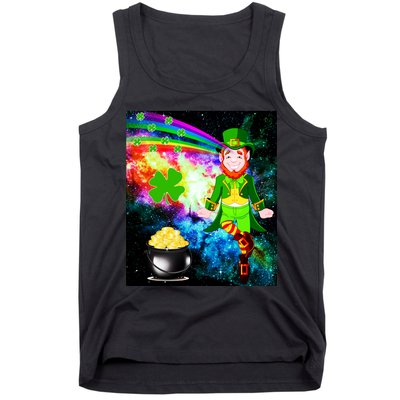 Space Hunger Irish in Space Rainbow Laser Tank Top