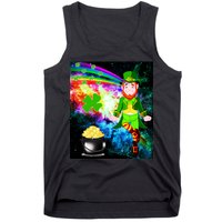 Space Hunger Irish in Space Rainbow Laser Tank Top