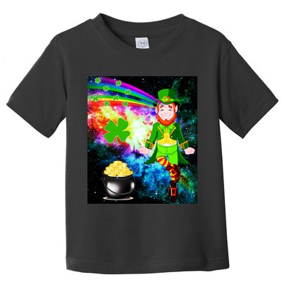 Space Hunger Irish in Space Rainbow Laser Toddler T-Shirt