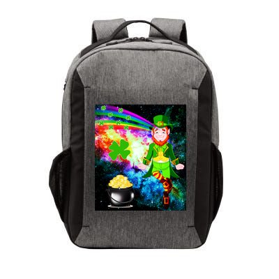 Space Hunger Irish in Space Rainbow Laser Vector Backpack