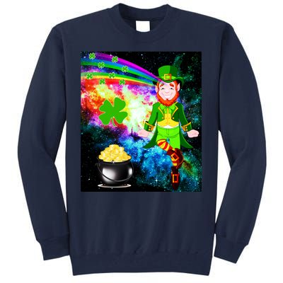 Space Hunger Irish in Space Rainbow Laser Tall Sweatshirt