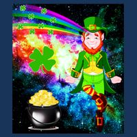 Space Hunger Irish in Space Rainbow Laser Infant Baby Jersey Bodysuit