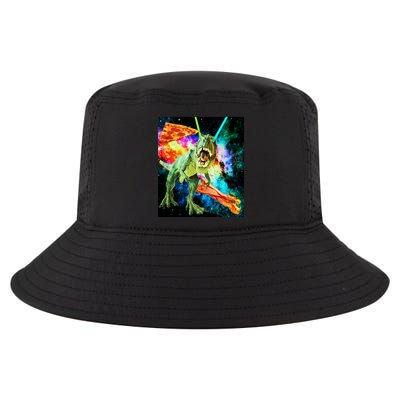 Space Hunger Wars T-Rex Pizza Bacon Cool Comfort Performance Bucket Hat