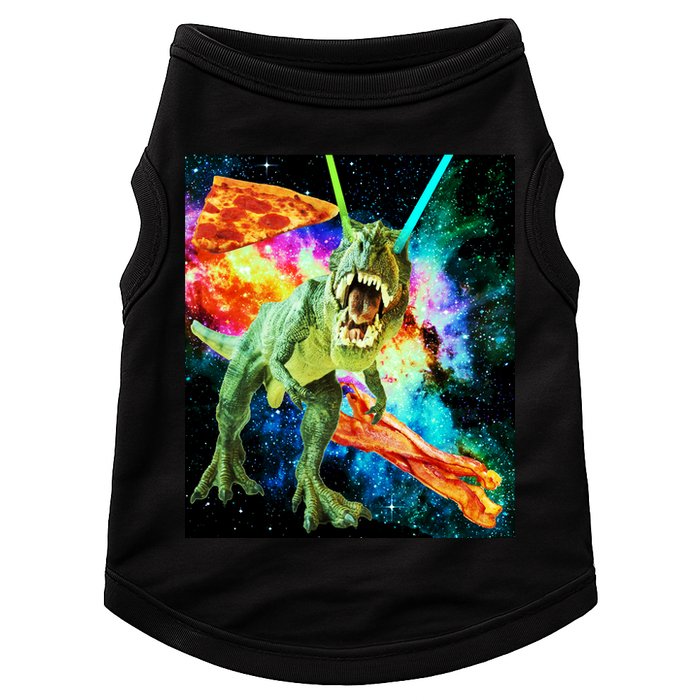 Space Hunger Wars T-Rex Pizza Bacon Doggie Tank