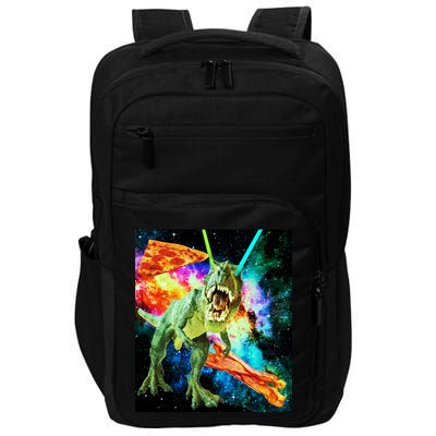 Space Hunger Wars T-Rex Pizza Bacon Impact Tech Backpack