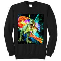 Space Hunger Wars T-Rex Pizza Bacon Tall Sweatshirt