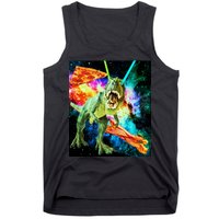 Space Hunger Wars T-Rex Pizza Bacon Tank Top