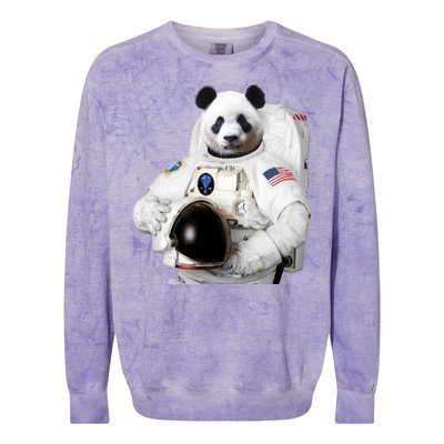 Space Panda USA Astronaut Colorblast Crewneck Sweatshirt