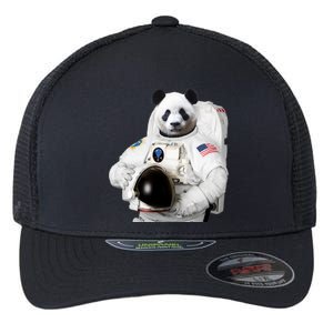 Space Panda USA Astronaut Flexfit Unipanel Trucker Cap