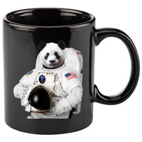 Space Panda USA Astronaut 11oz C Handle Ceramic Mug