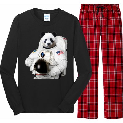 Space Panda USA Astronaut Long Sleeve Pajama Set