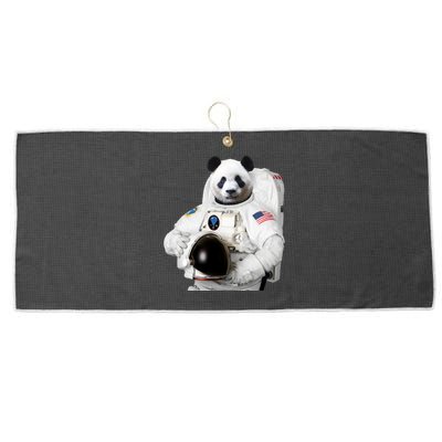 Space Panda USA Astronaut Large Microfiber Waffle Golf Towel